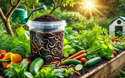 Jus de Vermicompost : Comment le Fabriquer et l’Utiliser pour un Jardin Bio